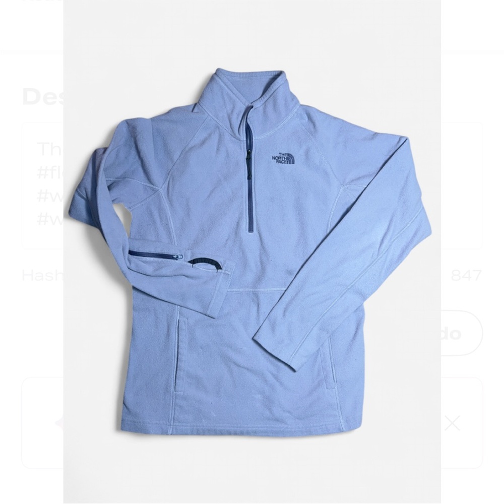 The North Face Lavender Fleece Pullover